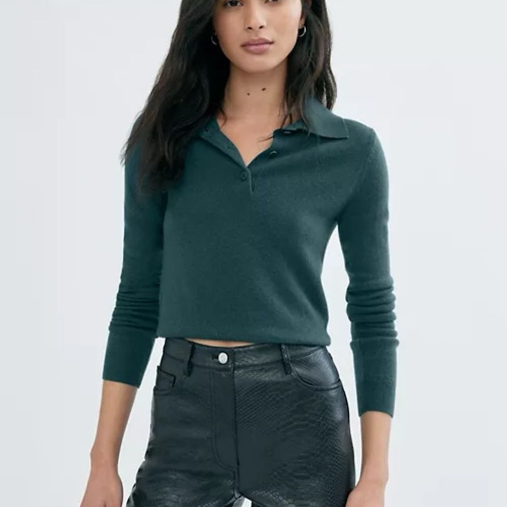 Wilfred Florence Cashmere polo sweater - Picture 7 of 8